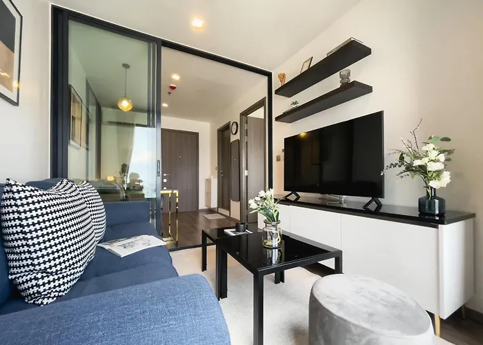 Near Bts - High-floor - Rooftop Pool - Sontana Apartment *