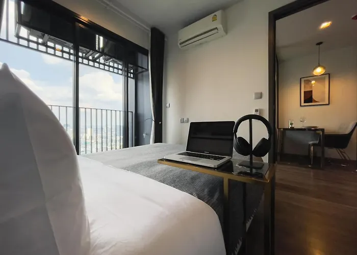 Near Bts - High-floor - Rooftop Pool - Sontana Bangkok